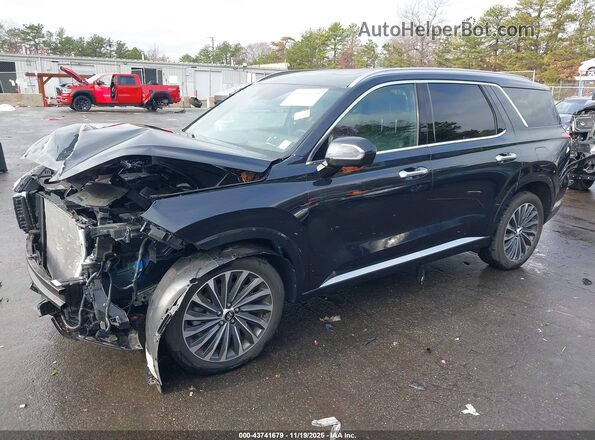 KM8R7DGE5RU782650 2024 HYUNDAI PALISADE Black Передня ліва чверть