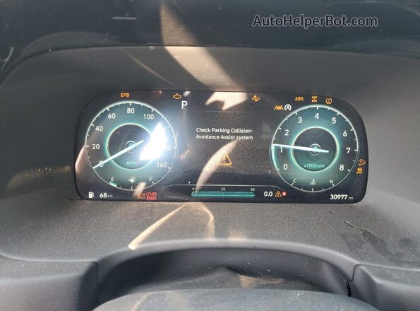 KM8R7DGE6PU578744 2023 HYUNDAI PALISADE Угольный Вид щитка приборов