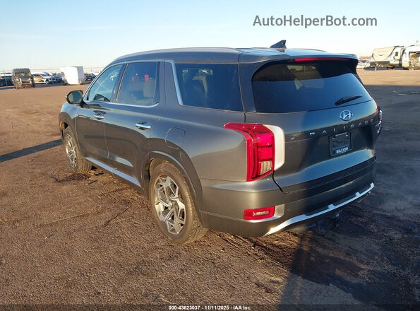 KM8R7DHE6NU404698 2022 HYUNDAI PALISADE Серый Задняя левая четверть