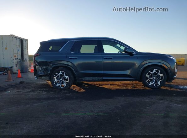 KM8R7DHE6NU404698 2022 HYUNDAI PALISADE Серый Вид задней части салона