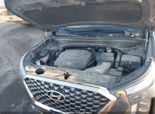 KM8R7DHE6NU404698 2022 HYUNDAI PALISADE Серый Вид сзади
