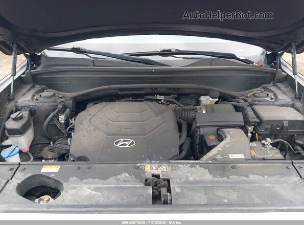 KM8R7DHEXNU430835 2022 HYUNDAI PALISADE Black Widok z tyłu