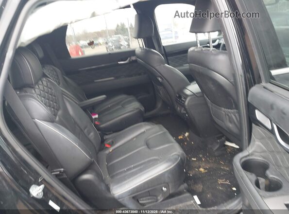 KM8R7DHEXNU430835 2022 HYUNDAI PALISADE Black Widok naklejki z numerem VIN