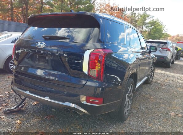KM8R7DHEXNU443200 2022 HYUNDAI PALISADE Черный Задняя правая четверть