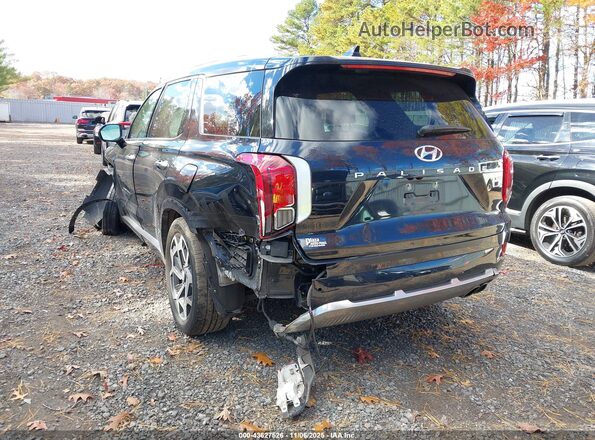 KM8R7DHEXNU443200 2022 HYUNDAI PALISADE Черный Задняя левая четверть