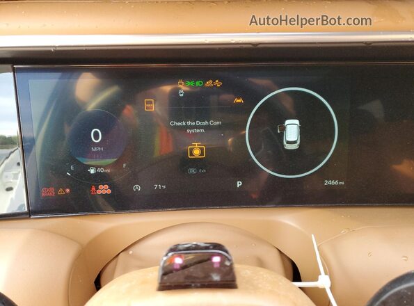 KM8RMES2XTU017680 2026 HYUNDAI PALISADE Белый Вид щитка приборов