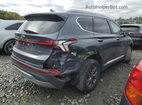 KM8S2DA14NU039817 2022 HYUNDAI SANTA Серый Задняя правая четверть