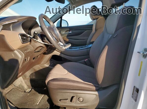 KM8S2DA18NU026357 2022 HYUNDAI SANTA White Vista interior delantera