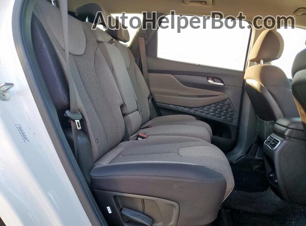 KM8S2DA18NU026357 2022 HYUNDAI SANTA White Vista interior trasera