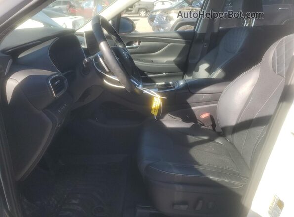 KM8S3DA13NU036629 2022 HYUNDAI SANTA Белый Вид салона спереди
