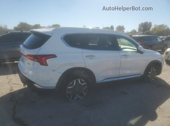 KM8S3DA13NU036629 2022 HYUNDAI SANTA Белый Задняя правая четверть