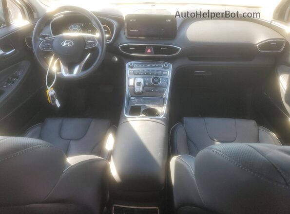 KM8S3DA13NU036629 2022 HYUNDAI SANTA Белый Вид панели приборов