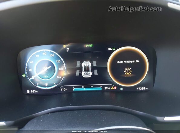 KM8S3DA15NU035188 2022 HYUNDAI SANTA FE HYBRID Black Widok tylnych siedzeń
