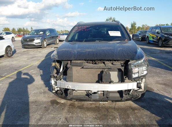 KM8S3DA15NU035188 2022 HYUNDAI SANTA FE HYBRID Black Widok z przodu
