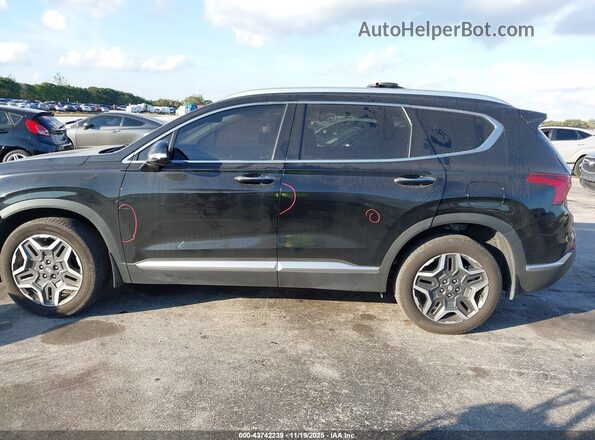 KM8S3DA15NU035188 2022 HYUNDAI SANTA FE HYBRID Black 