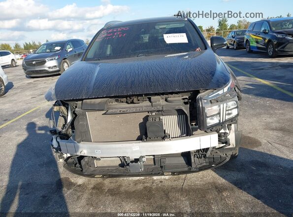 KM8S3DA15NU035188 2022 HYUNDAI SANTA FE HYBRID Black Widok wnętrza z tyłu