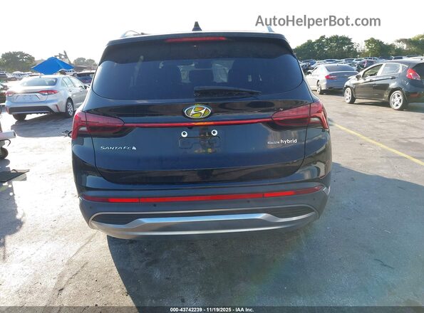 KM8S3DA15NU035188 2022 HYUNDAI SANTA FE HYBRID Black 