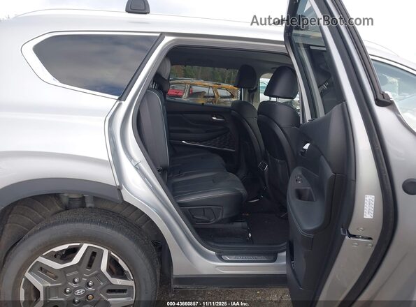 KM8S5DA1XMU009548 2021 HYUNDAI SANTA FE HYBRID Silver VIN კოდის სტიკერის ხედი