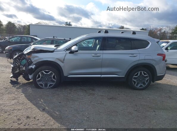 KM8S5DA1XMU009548 2021 HYUNDAI SANTA FE HYBRID Silver სალონის 360-გრადუსიანი ხედი