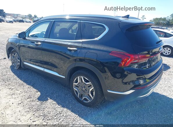 KM8S7DA2XPU099033 2023 HYUNDAI SANTA FE PLUG-IN HYBRID Черный Задняя левая четверть