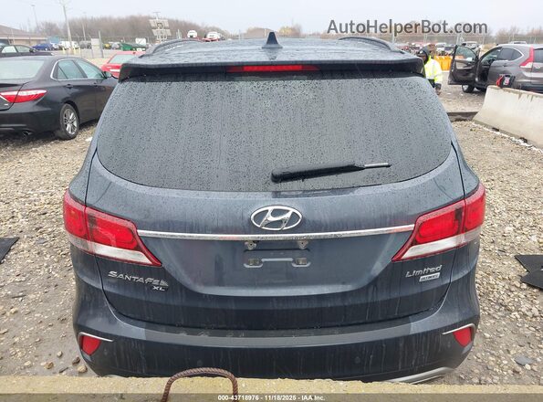 KM8SR4HF9KU306572 2019 HYUNDAI SANTA FE XL Gray 