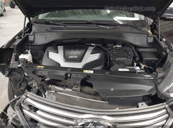 KM8SRDHF3KU310875 2019 HYUNDAI SANTA FE XL Black Հետևի տեսք