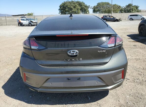 KMHC05LC0MU254740 2021 HYUNDAI IONIQ Gray Vista trasera