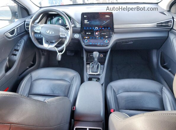 KMHC05LC0NU266436 2022 HYUNDAI IONIQ Gray Dashboard view