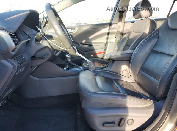 KMHC05LC0NU266436 2022 HYUNDAI IONIQ Gray Front interior view