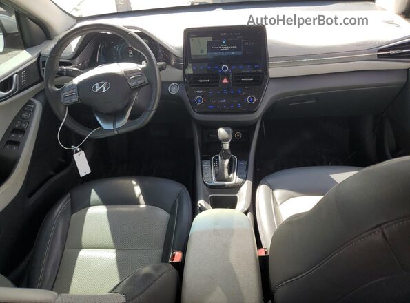 KMHC05LC2LU241597 2020 HYUNDAI IONIQ Silver Вид панелі приладів