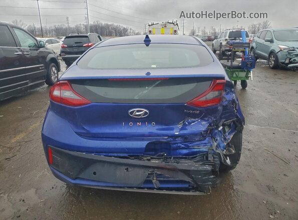 KMHC05LC8KU138540 2019 HYUNDAI IONIQ Blue Vista trasera