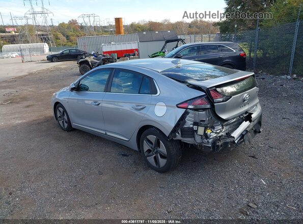 KMHC05LC8LU210418 2020 HYUNDAI IONIQ HYBRID Silver Հետևի ձախ