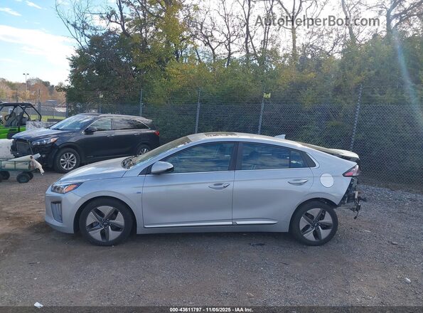 KMHC05LC8LU210418 2020 HYUNDAI IONIQ HYBRID Silver Սալոնի 360 աստիճան տեսք