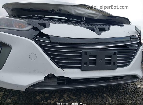 KMHC05LCXKU138457 2019 HYUNDAI IONIQ HYBRID Белый 