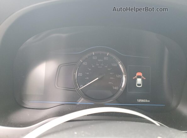 KMHC65LC0JU065094 2018 HYUNDAI IONIQ Black Widok zestawu wskaźników