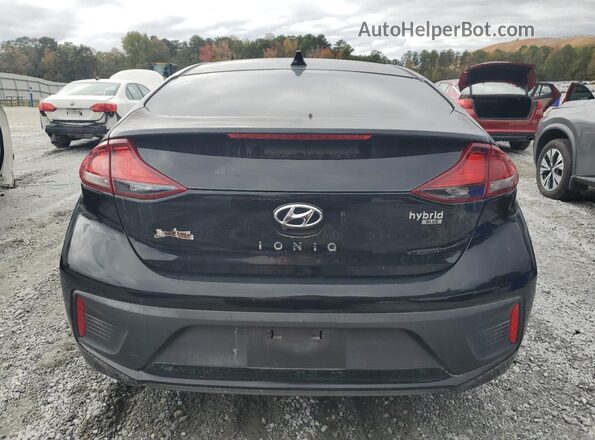 KMHC65LC0JU065094 2018 HYUNDAI IONIQ Black Widok z tyłu