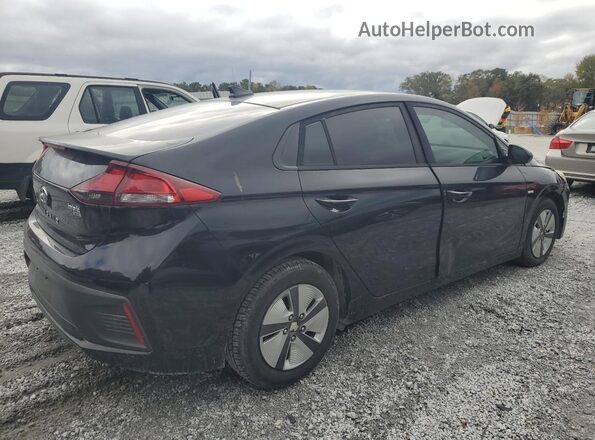 KMHC65LC0JU065094 2018 HYUNDAI IONIQ Black Tył prawy