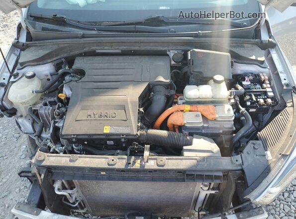 KMHC65LC0LU210833 2020 HYUNDAI IONIQ Silver Вид задньої частини салону