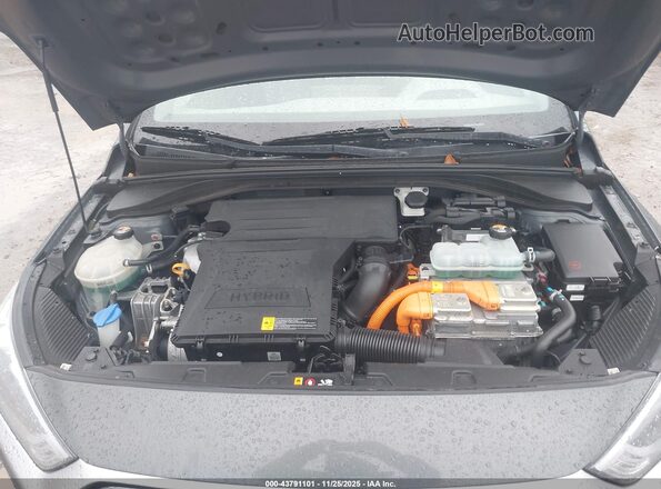 KMHC65LC0LU220617 2020 HYUNDAI IONIQ HYBRID Gray Вид ззаду