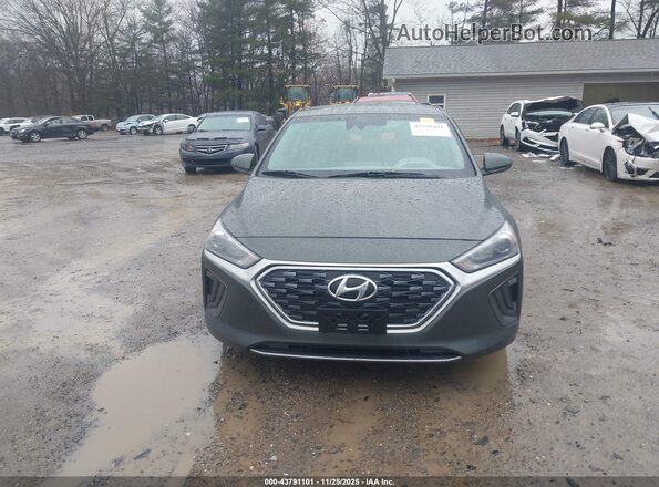 KMHC65LC0LU220617 2020 HYUNDAI IONIQ HYBRID Gray Вид щитка приладів