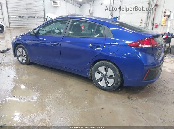 KMHC65LC1KU128365 2019 HYUNDAI IONIQ HYBRID Blue Trasero izquierdo