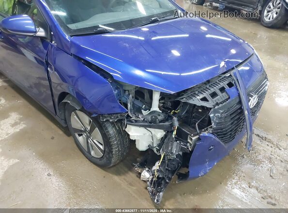 KMHC65LC1KU128365 2019 HYUNDAI IONIQ HYBRID Blue Vista frontal