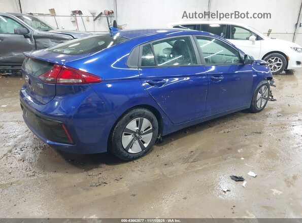 KMHC65LC1KU128365 2019 HYUNDAI IONIQ HYBRID Blue Trasero derecho