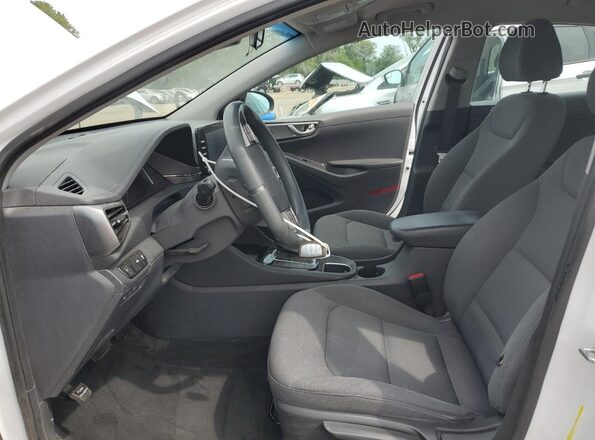 KMHC65LC1LU186185 2020 HYUNDAI IONIQ White წინა სალონის ხედი