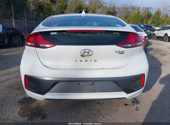 KMHC65LC1MU250307 2021 HYUNDAI IONIQ HYBRID White 