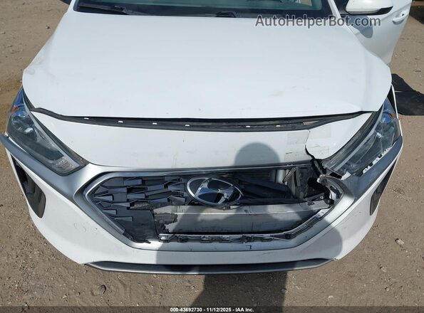 KMHC65LC2LU238830 2020 HYUNDAI IONIQ HYBRID White Vista frontal