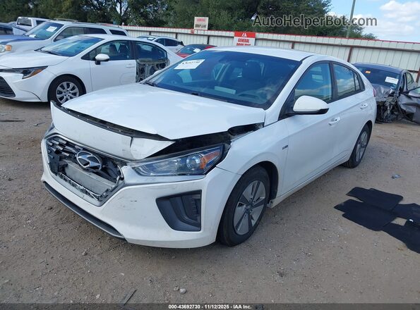 KMHC65LC2LU238830 2020 HYUNDAI IONIQ HYBRID White Vista tres cuartos delantera izquierda