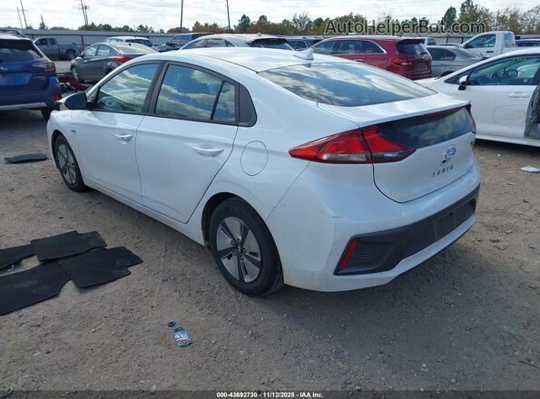 KMHC65LC2LU238830 2020 HYUNDAI IONIQ HYBRID White Trasero izquierdo