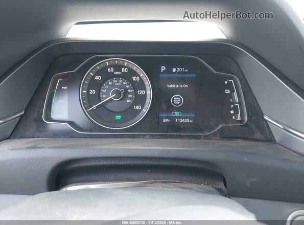 KMHC65LC2LU238830 2020 HYUNDAI IONIQ HYBRID White Vista de los asientos traseros