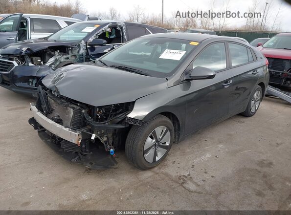 KMHC65LC2NU276884 2022 HYUNDAI IONIQ HYBRID Gray Vista tres cuartos delantera izquierda